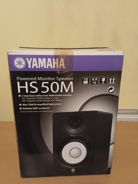 Boxe active Monitor Yamaha HS50M de exceptie noi in cutie (2)